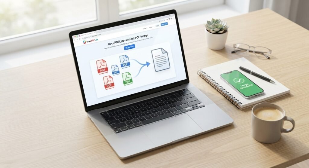 how to merge pdf files online without watermark free